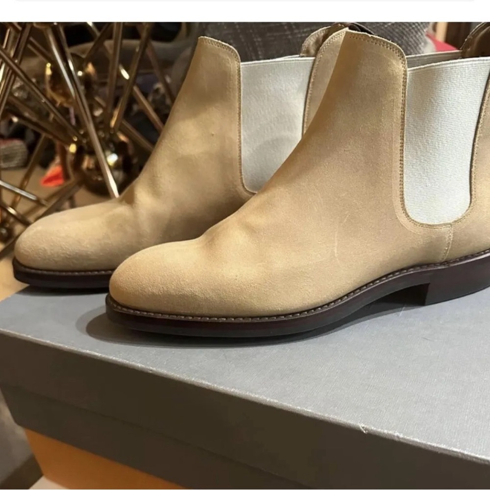 Crockett and Jones Special Edition Barney’s New York, Men’s Chelsea Boots.